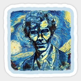 Sherlock Van Gogh Style Sticker